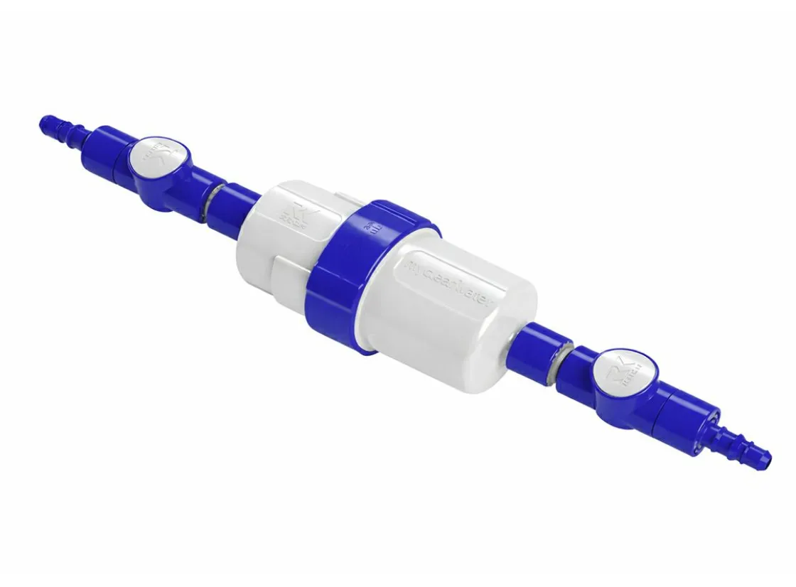 Reich Wasserfilter^Myclean doppelte Schlauchstutze Wasserfilter