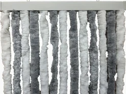 Repusel 185 x 56 cm Chenille Vorhang - White/Grey< Insektenschutz
