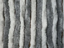 Repusel 185 x 56 cm Chenille Vorhang - White/Grey< Insektenschutz