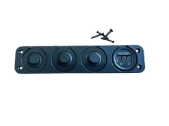 Markenlos Usb Steckdosen 12V^Ripca 3-fach 12 V Schalter & Voltmeter Einbaukit