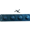 Markenlos Ripca 4-fach 12 V Schalter Einbaukit< Usb Steckdosen 12V