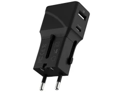 Rolling Square Tv Kabel & Stecker^RollingSQUARE 1 USB-C und 1 USB-A Universal World Plug