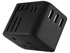 Rolling Square RollingSQUARE 2 USB-C und 3 USB-A Universal World Plug< Tv Kabel & Stecker