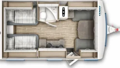 Markenlos Fahrerhausteppich-Rosalie Fendt Bianco Activ 515 SGE 2021-2022 Teppich - Creme