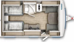 Markenlos Rosalie Fendt Bianco Activ 515 SGE 2021-2022 Teppich - Beige< Fahrerhausteppich
