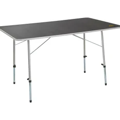 Safarica Campingtische Klappbar|Höhenverstellbare Campingtische-Caledon XL Campingtisch - 120 x 80 cm