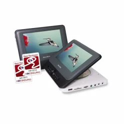Salora Fernseher-DVP7048TWIN Tragbarer DVD-Player