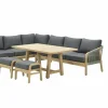 Garden Impressions Lounge Sets-Santos Lounge-Dining Set-5tlg-Links-acacia