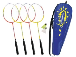 Markenlos Badminton & Tennis-Schildkrot Fun Sports 4 Spieler Badmintonset