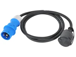 AS Schwabe Cee Adapter^Schwabe CEE auf Schuko Kupplung Adapterkabel