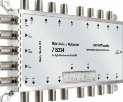 Schwaiger 715224 16 Eingänge steckernetzgerät Sat-Multischalter< Tv Kabel & Stecker