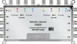 Schwaiger Tv Kabel & Stecker-715217 9/8 Sat-Multischalter