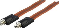 Schwaiger 44 cm lange ultraflache Koax Fensterdurchfürung< Tv Kabel & Stecker