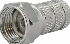Schwaiger Tv Kabel & Stecker-10 x 5,2 mm F-Aufdrehstecker
