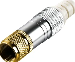 Schwaiger Tv Kabel & Stecker-2 x 7 mm HQ F-Aufdrehstecker