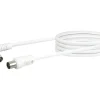 Schwaiger Tv Kabel & Stecker-abgewinkeltes Koaxial Anschlusskabel - 1,5 Meter