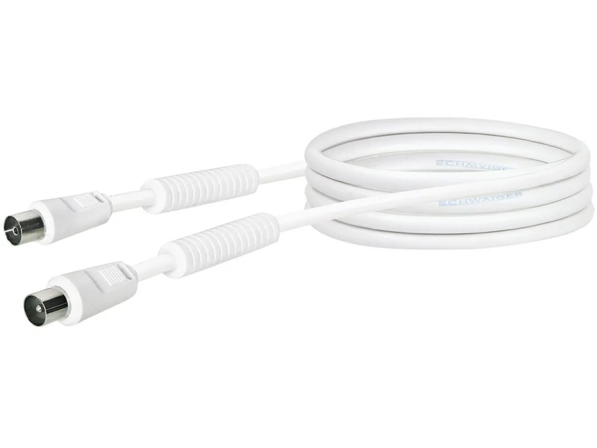 Schwaiger Antenne Anschlusskabel Koax - 5 Meter< Tv Kabel & Stecker