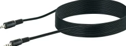 Schwaiger AUDIO 3 meter Anschlusskabel Klinkenstecker 3,5 mm< Tv Kabel & Stecker