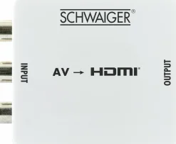 Schwaiger Tv Kabel & Stecker-AV-HDMI Konverter