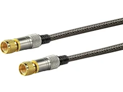 Schwaiger Tv Kabel & Stecker-Black F-Stecker Satellitenkabel - 1,5 meter