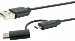 Schwaiger Tv Kabel & Stecker-CK3112 1 Meter 3 in 1 Adapterkabel