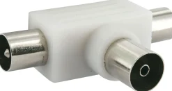 Schwaiger 2-fach Aufsteckverteiler< Tv Kabel & Stecker