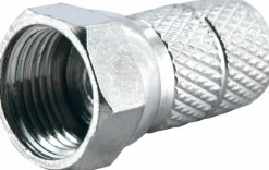 Schwaiger Tv Kabel & Stecker-FST8204 241 8,2 mm F-Aufdrehstecker Set