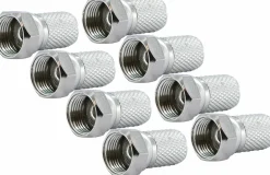 Schwaiger Tv Kabel & Stecker^FST7008 7 mm Satz mit 8 F-Steckern