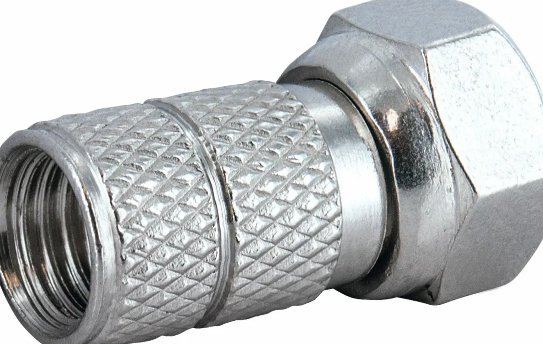 Schwaiger Tv Kabel & Stecker-FST6510 6,5 mm Satz von 10 F-Stecker
