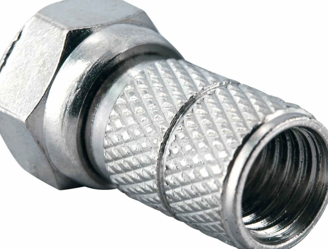Schwaiger Tv Kabel & Stecker-FST6510 6,5 mm Satz von 10 F-Stecker