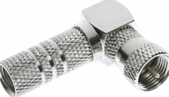 Schwaiger Tv Kabel & Stecker-FSTWI7002 7 mm Satz mit 2 gewinkelten F-Steckern