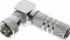 Schwaiger Tv Kabel & Stecker-FSTWI7002 7 mm Satz mit 2 gewinkelten F-Steckern