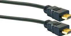 Schwaiger Tv Kabel & Stecker-HDMHD15 1,5 Meter schwarzes HDMI-Kabel mit Ethernet