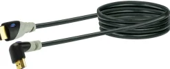 Schwaiger Tv Kabel & Stecker^HDMW30 3 Meter gewinkelte High Speed HDMI-Kabel