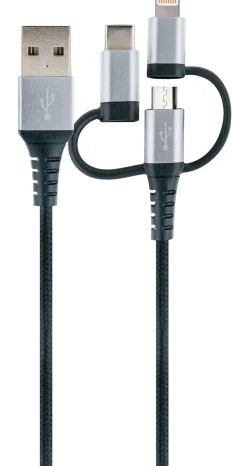 Schwaiger 3-in-1 universal Ladekabel< Tv Kabel & Stecker