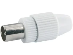 Schwaiger Tv Kabel & Stecker-Kunststoff Koax-IEC-Stecker