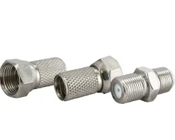 Schwaiger Tv Kabel & Stecker-KVBS80 8 mm F-Kabelverbinder Set