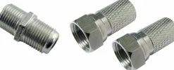 Schwaiger Tv Kabel & Stecker-KVBS80 8 mm F-Kabelverbinder Set