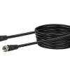 Schwaiger Tv Kabel & Stecker-KVC100 10 Meter schwarzes Satellitenkabel