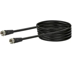 Schwaiger Tv Kabel & Stecker-KVC100 10 Meter schwarzes Satellitenkabel