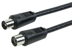 Schwaiger Tv Kabel & Stecker^KVK250 5 meter IEC schwarzes Antennenkabel