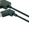 Schwaiger Tv Kabel & Stecker-Micro USB 2.0 drehbare Ladekabel
