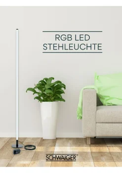 Schwaiger STL358 RGB LED Stehleuchte mit Farbwechseleffekt< Lichterketten|Lichterketten