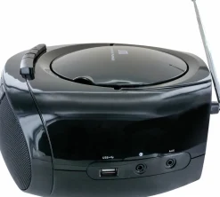 Schwaiger Radios^Tragbarer CD-Player - Black