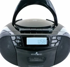 Schwaiger Radios^Tragbarer CD-Player - Black