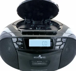 Schwaiger Radios^Tragbarer CD-Player - Black