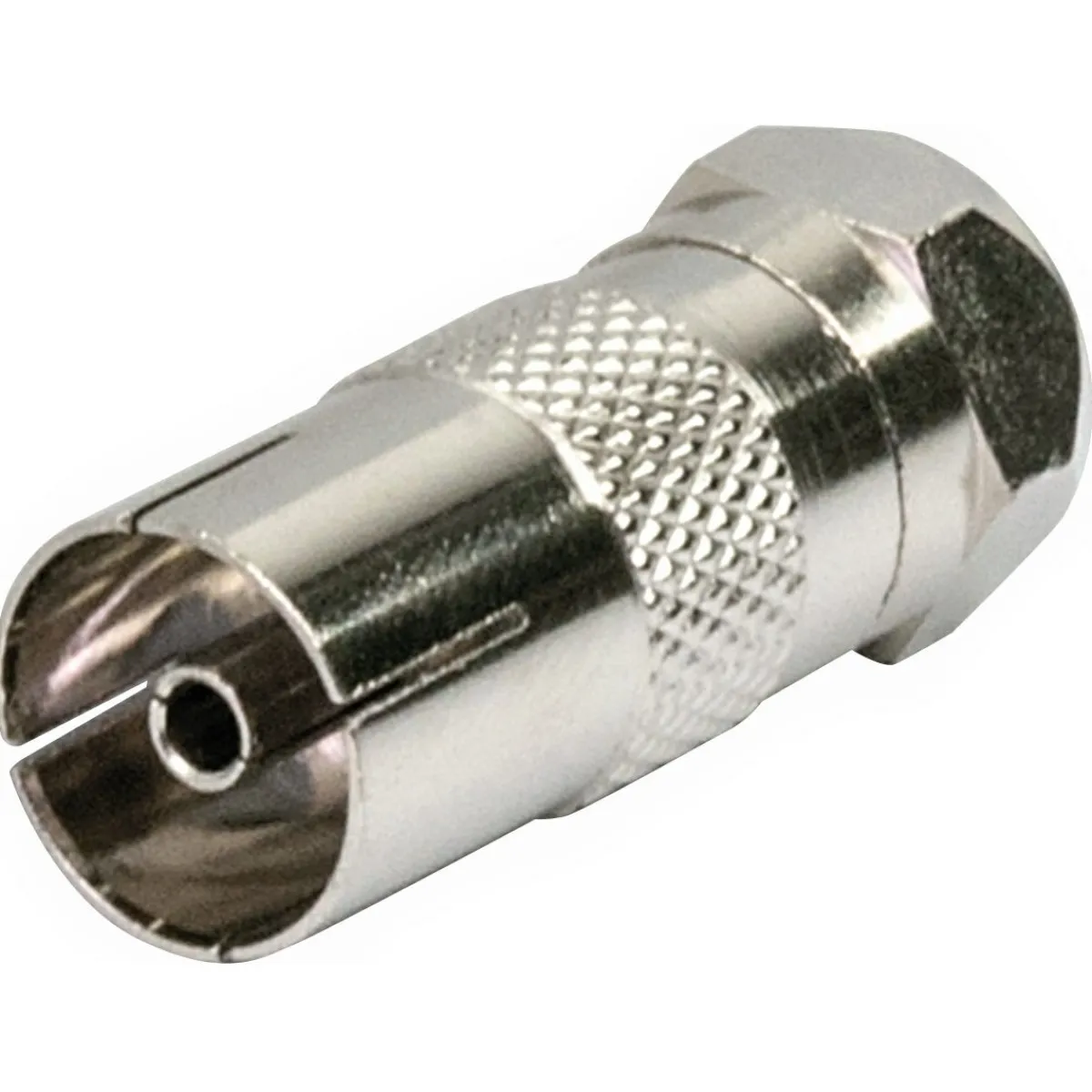 Schwaiger UEST9300 201 F-Stecker auf IEC-Buchse Adapter< Tv Kabel & Stecker