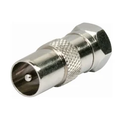 Schwaiger UEST9310 F-Stecker/IEC-Stecker Adapter< Tv Kabel & Stecker