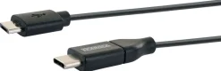 Schwaiger Tv Kabel & Stecker^USB-C - Micro-USB Adapterkabel