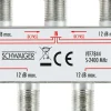 Schwaiger Tv Kabel & Stecker^VTF7844 4-fach 12 dB Kabelverteiler